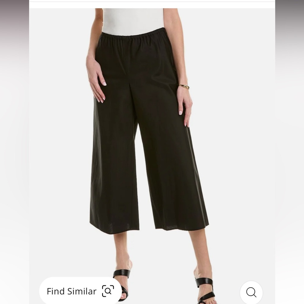 Vince Poplin Bias Culotte Pant